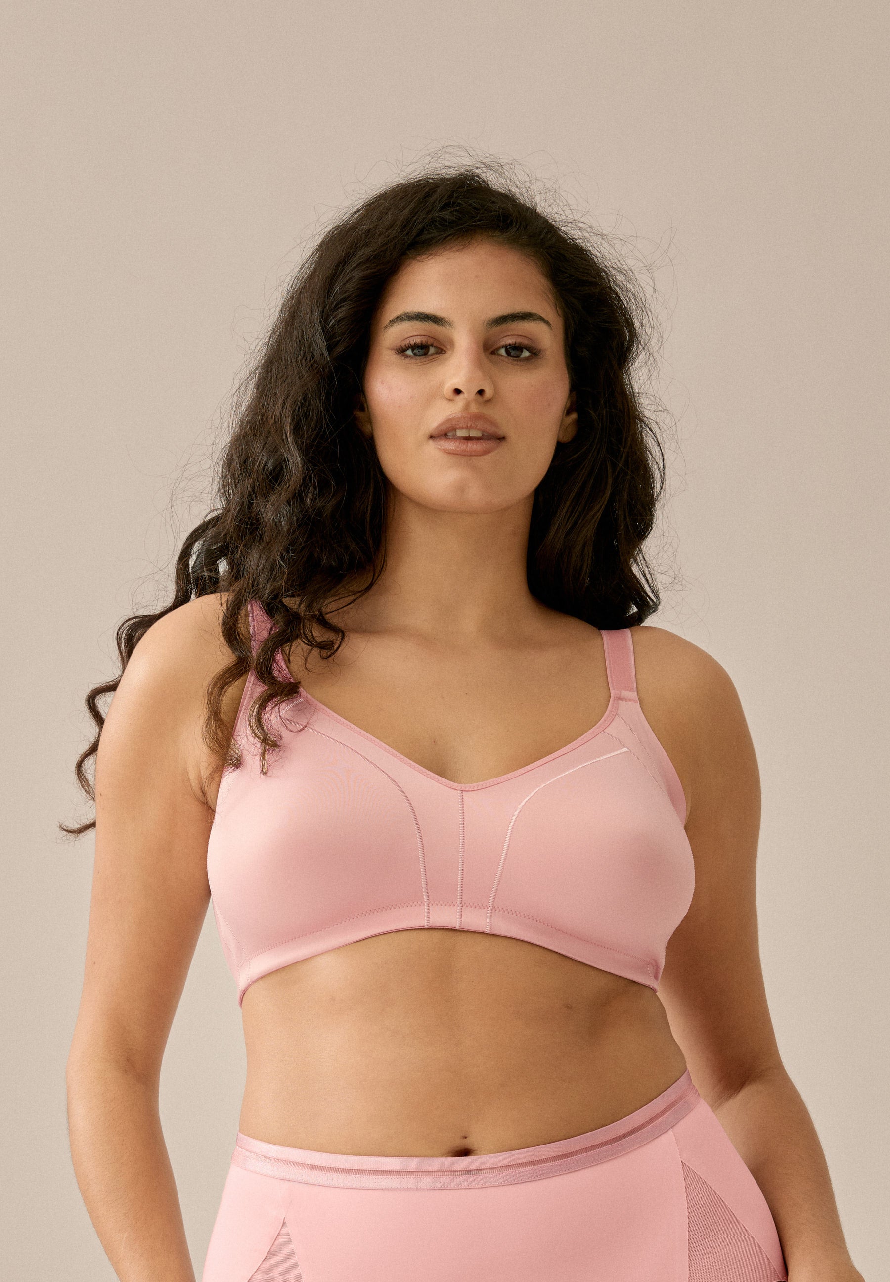 Minimizer with Side Smoother - Pink Rose