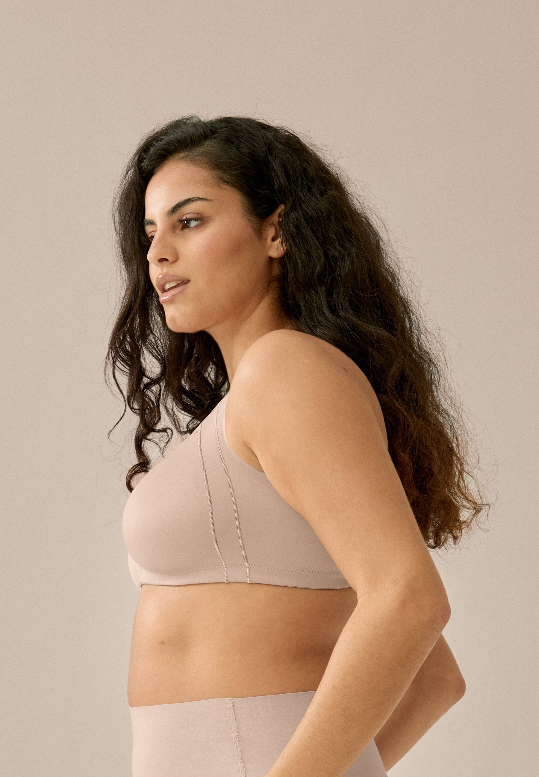 Minimizer mit Side Smoother - Light Beige