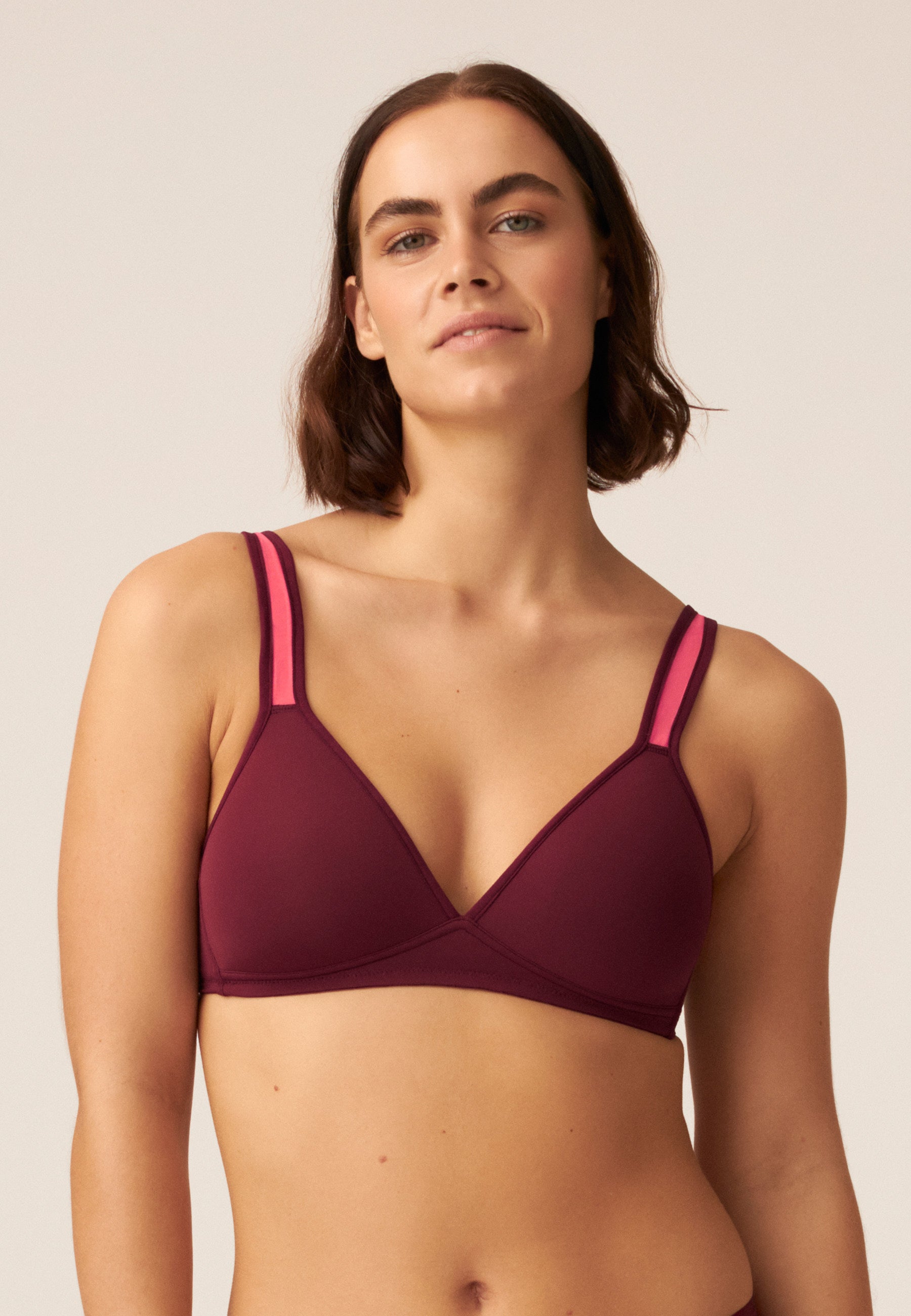 Soft Cup Bra with Molded Cups - Astro Dust