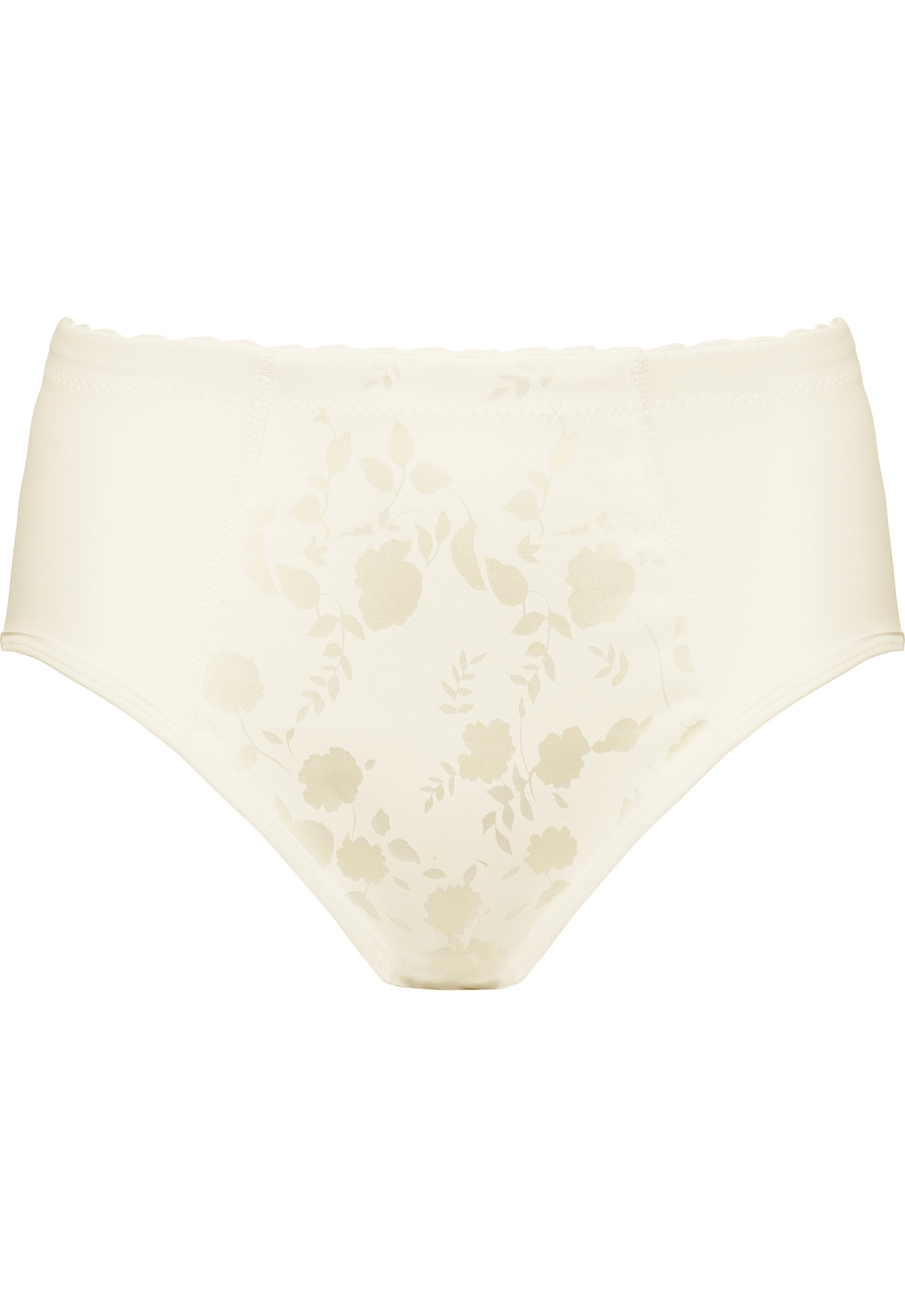 Minimizer Slip mit Blumenmuster - Champagner