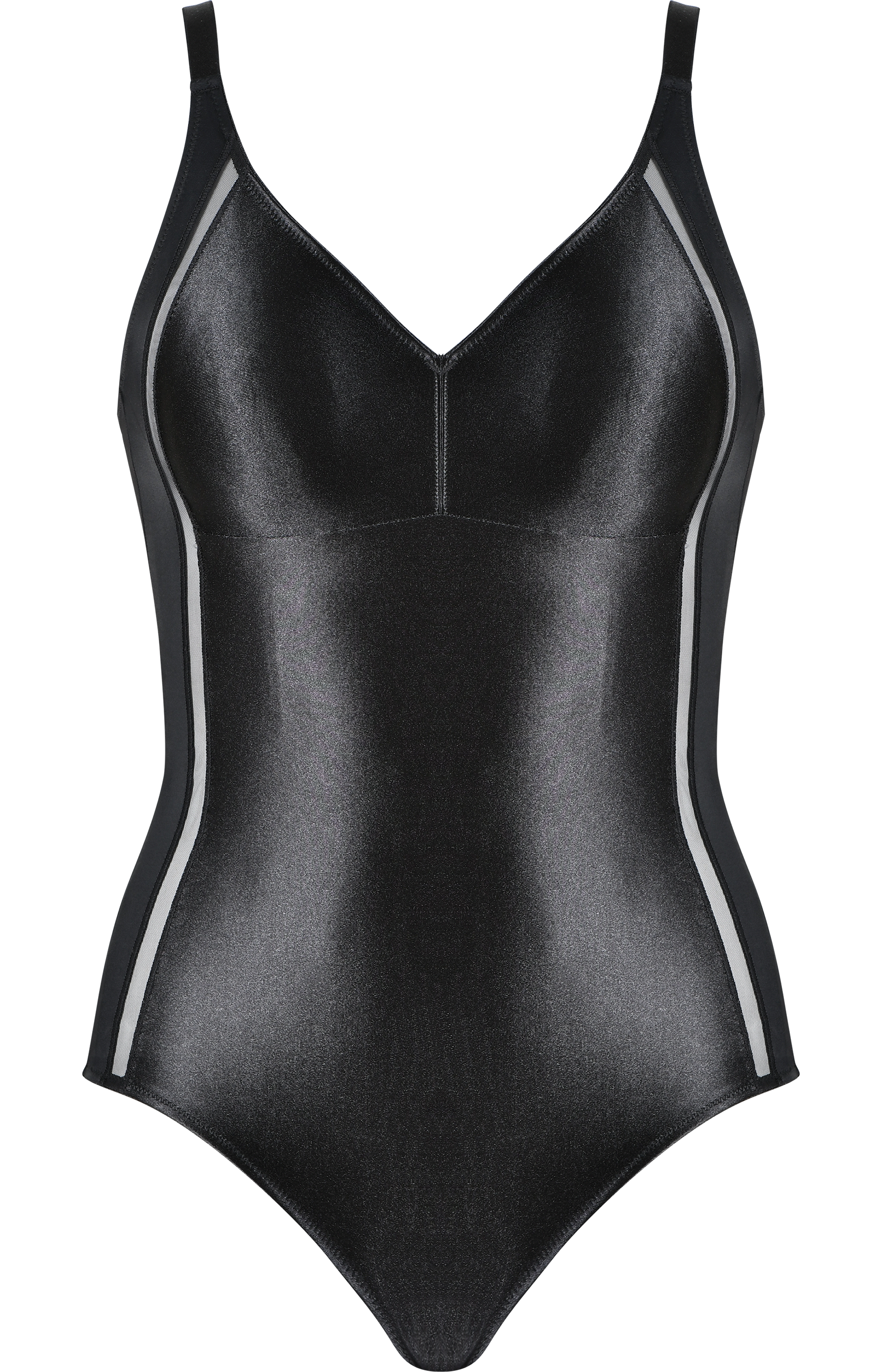 Smoothing Body ohne Schale und Bügel - Schwarz