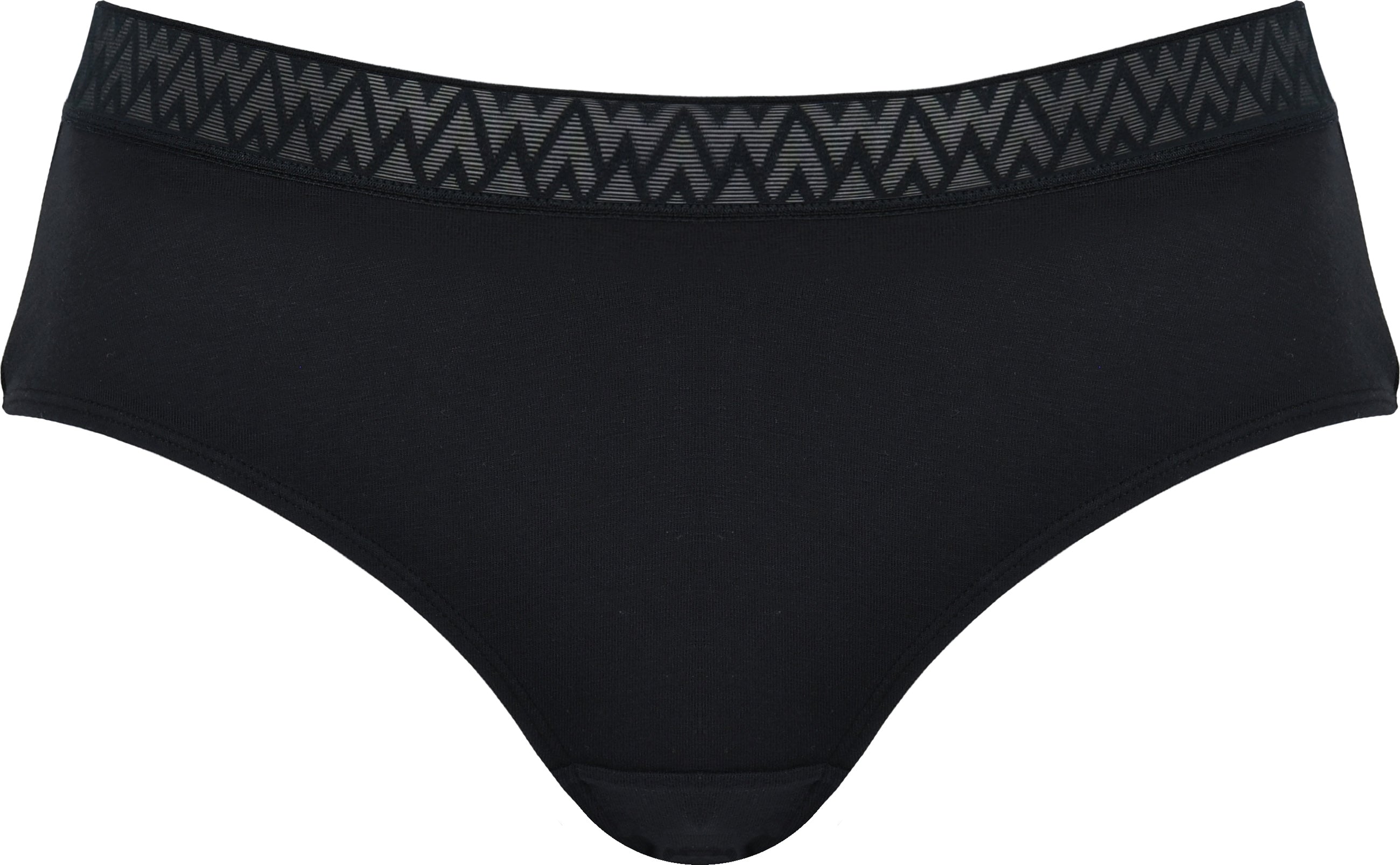 Soft Cotton Panty - Black