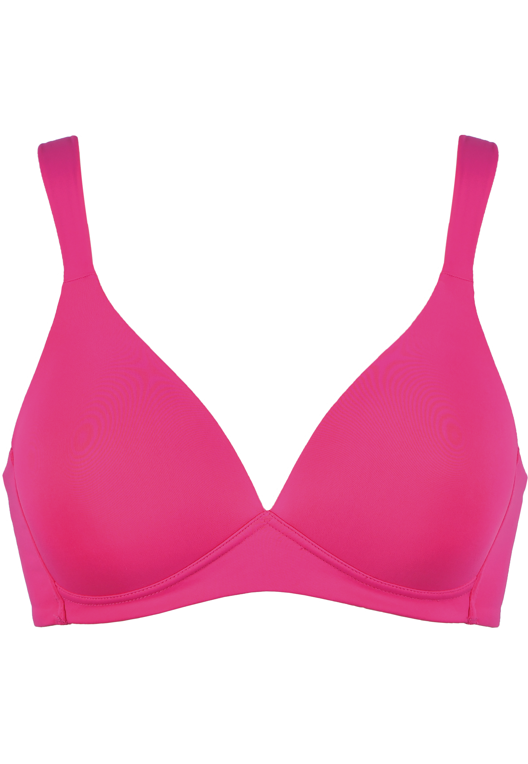 Bügelloser Soft-BH mit Schale - Hot Pink