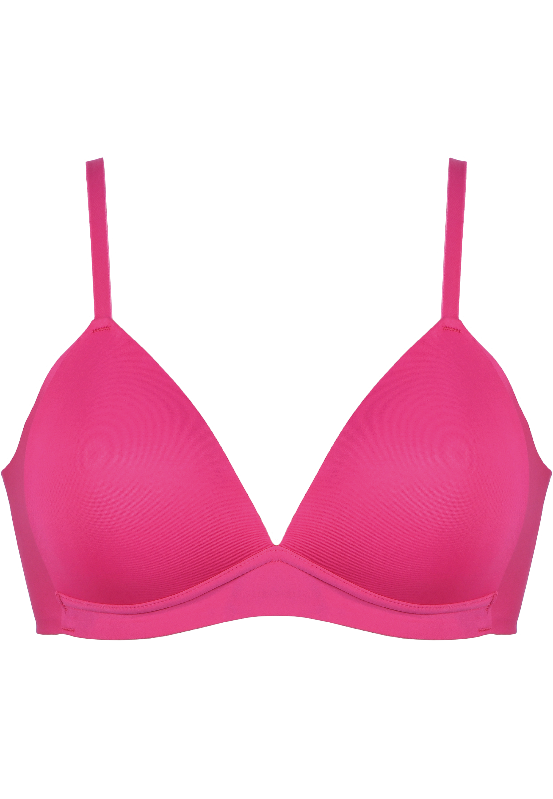 Soft Bra with Side-Smoothing Effect Light - Hot Pink