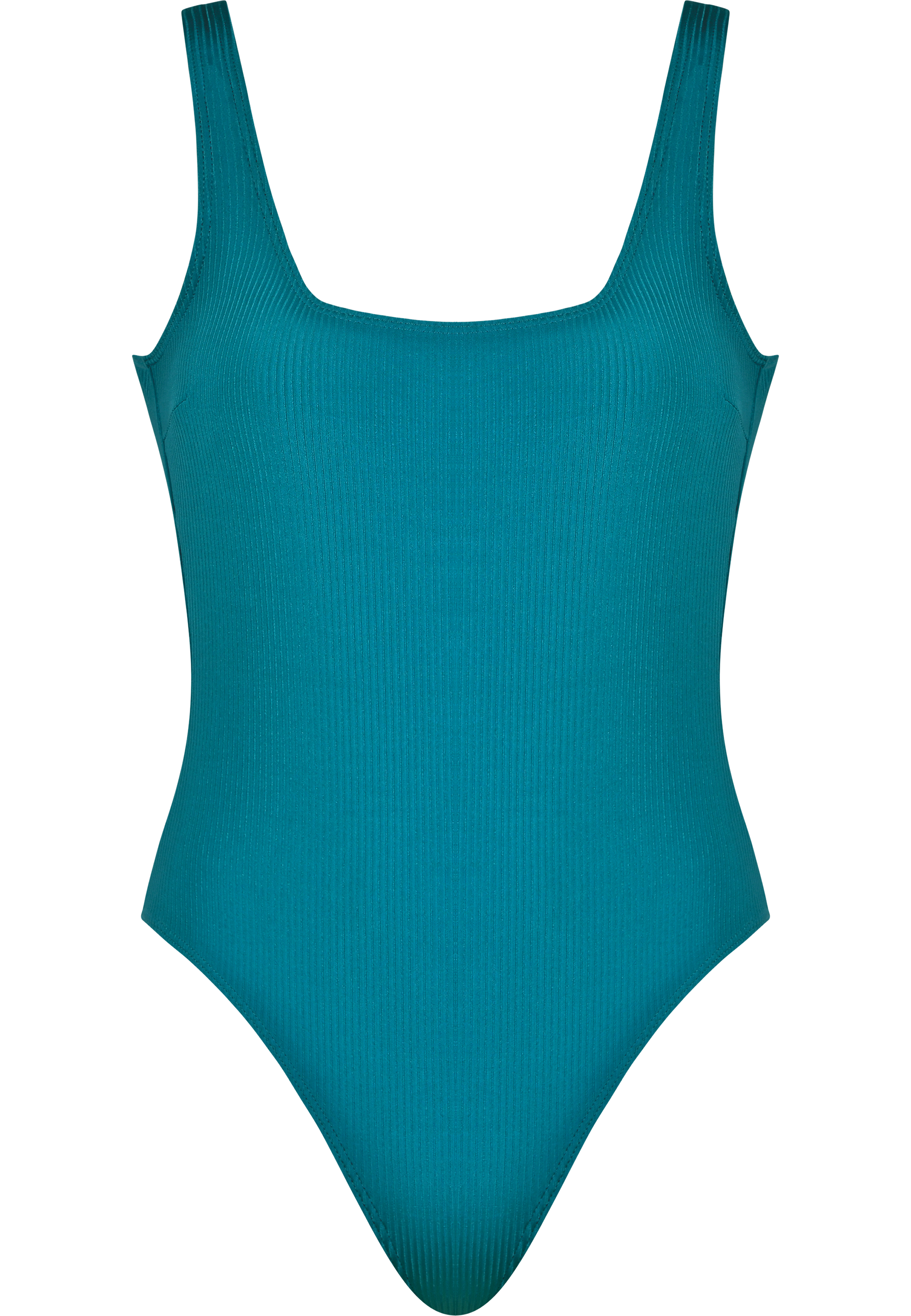 Badeanzug aus Rippmaterial - Lagoon