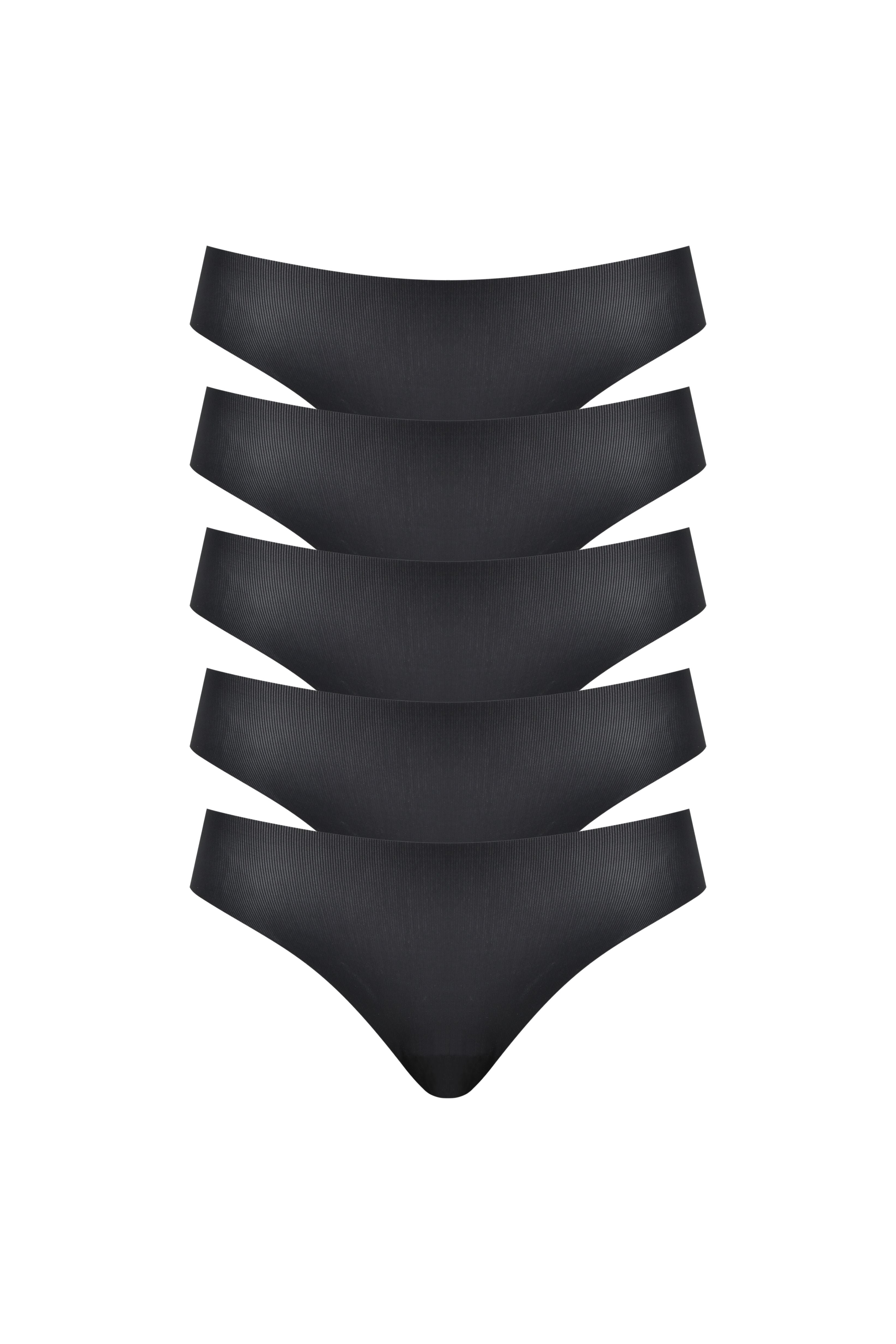 One Size Slip Set - Schwarz