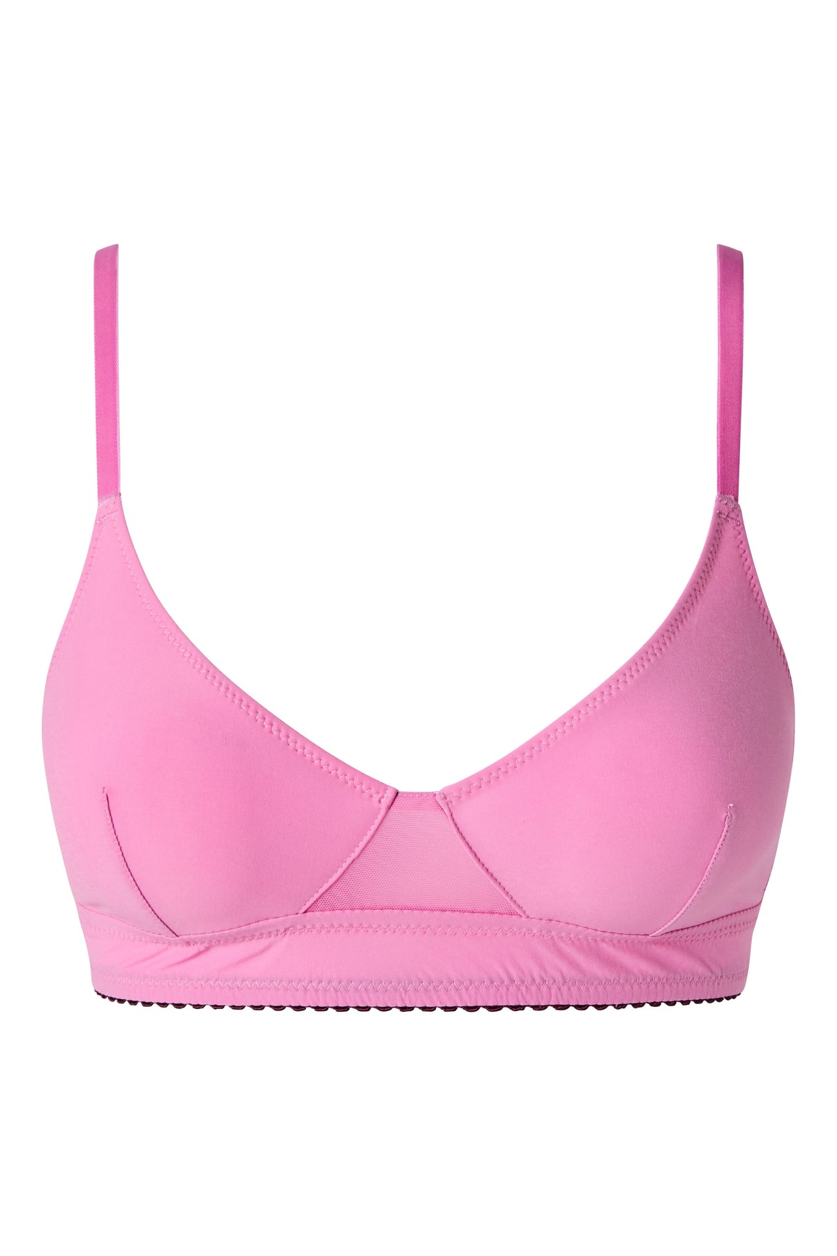 Sujetador Triangular sin aros NATURANA x Understatement - Rosa Chicle
