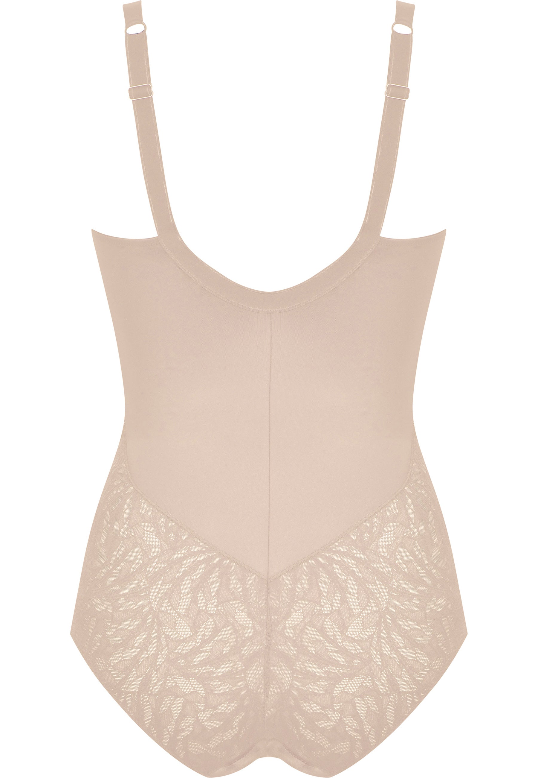 Minimizer Body mit Spitze - Light Beige