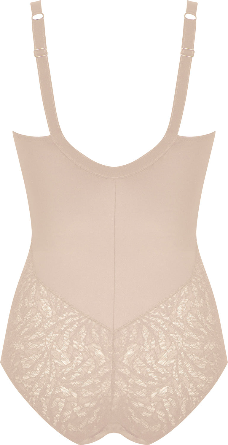 Minimized Body with Lace - Light Beige