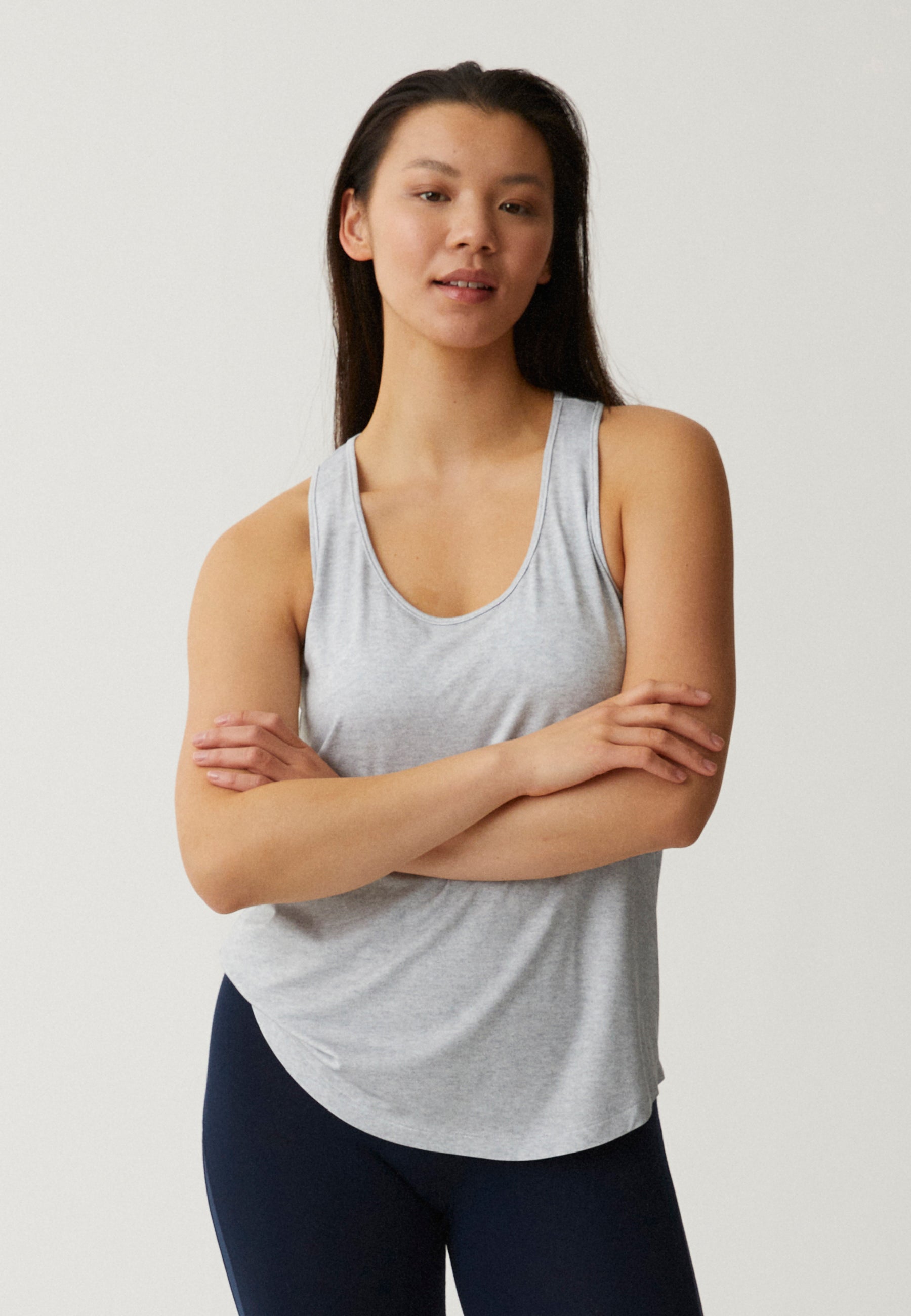 Tanktop Soft Nature - Grau Melange