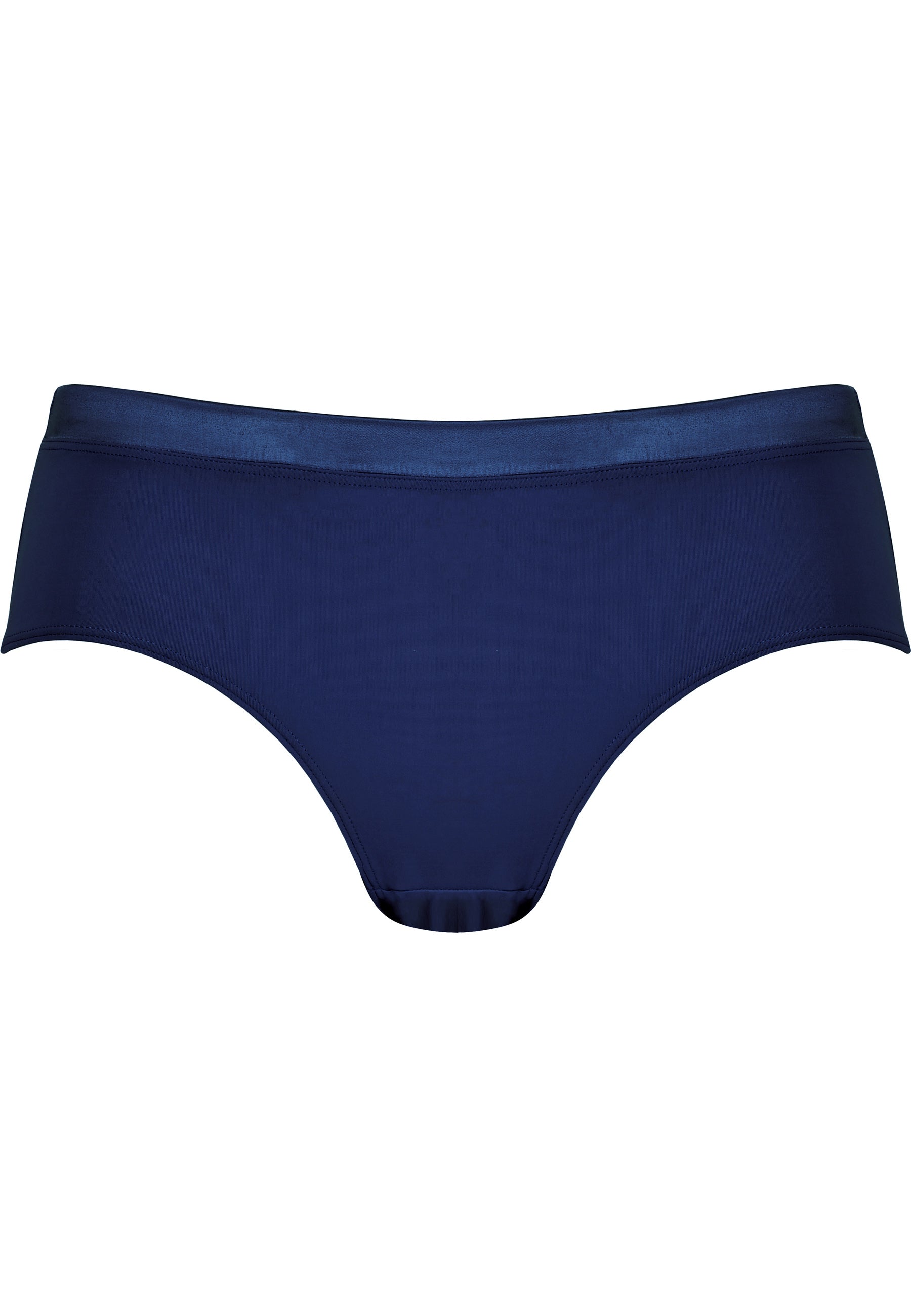 Soft Slip with Glossy Ribbon - Navy