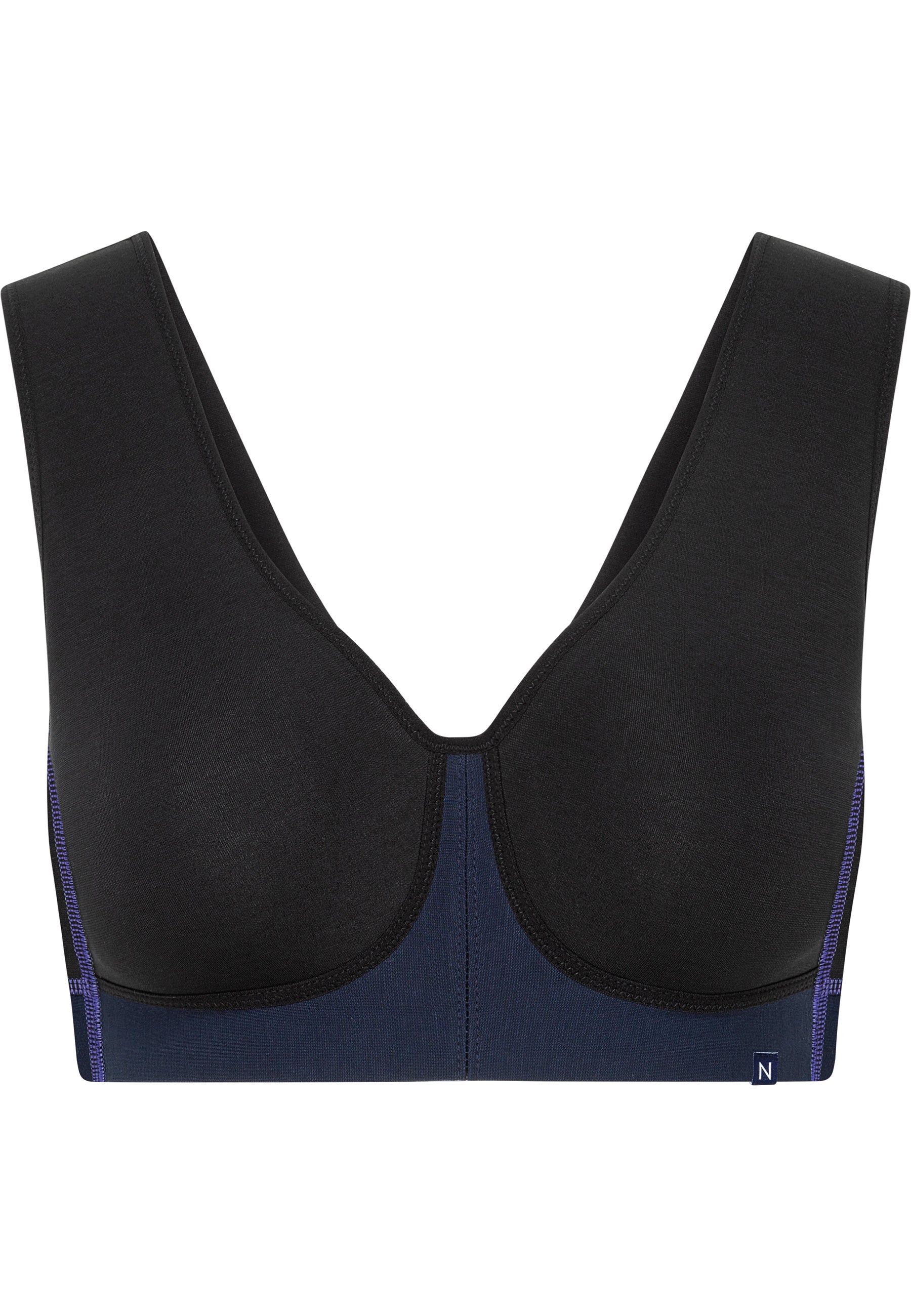 Yoga Bra - Dark Blue/Black