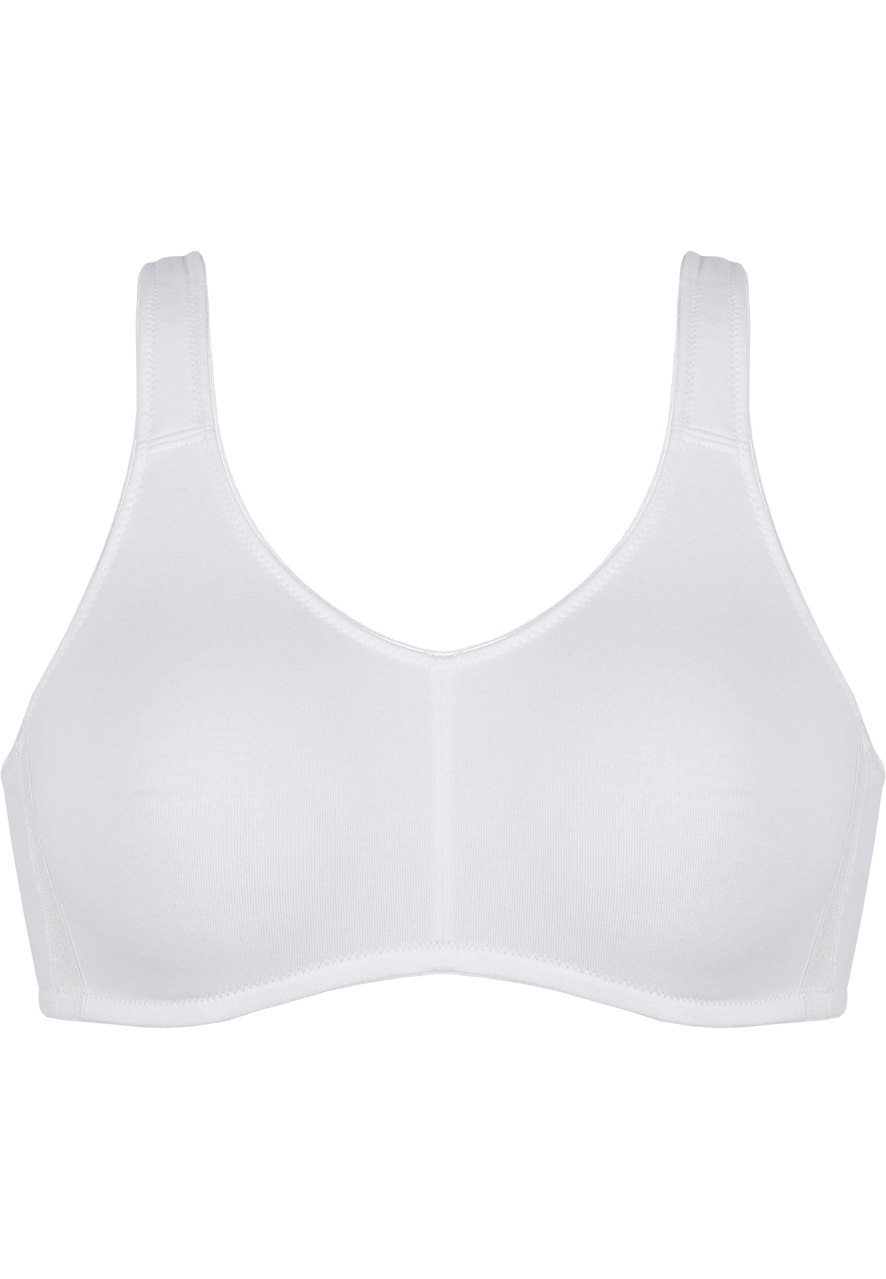 Soft Cotton Bra - White