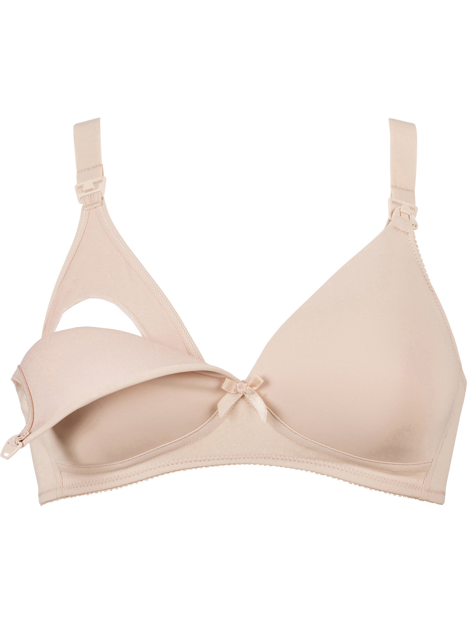 Nursing Bra with Cup - Light Beige