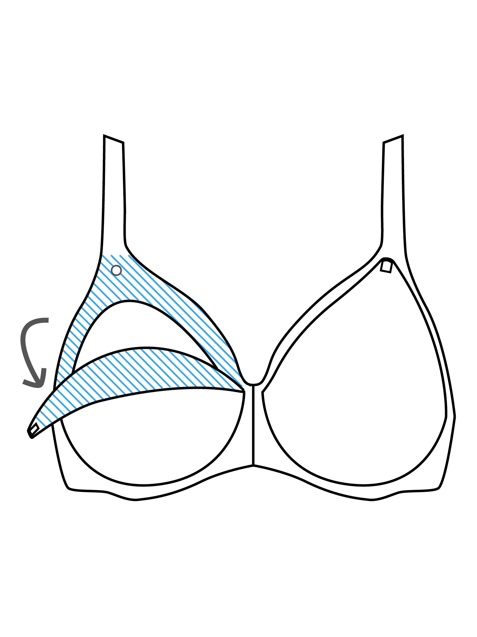 Nursing Bra with Cup - Light Beige