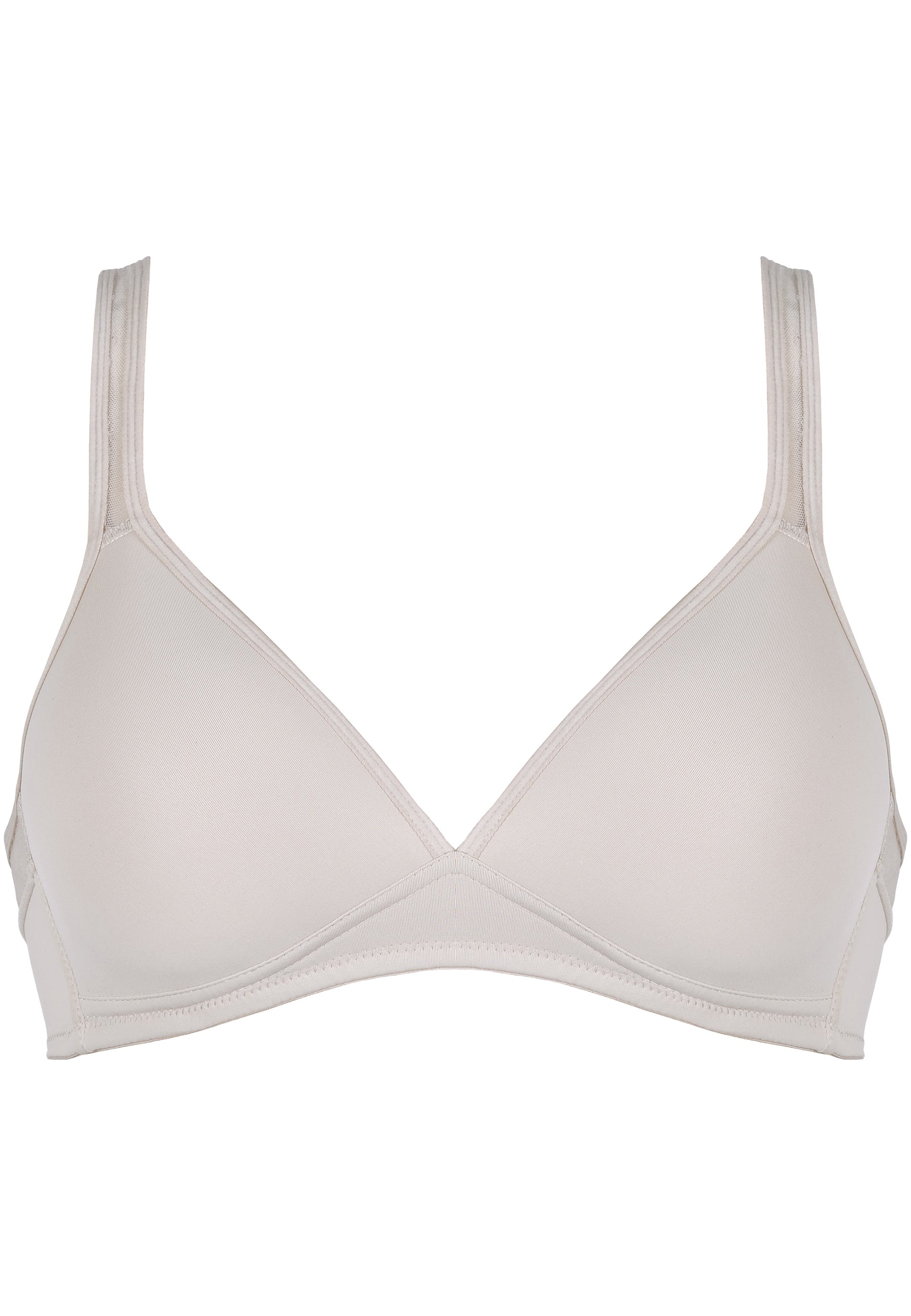 Soft Bra with Cup - Light Beige