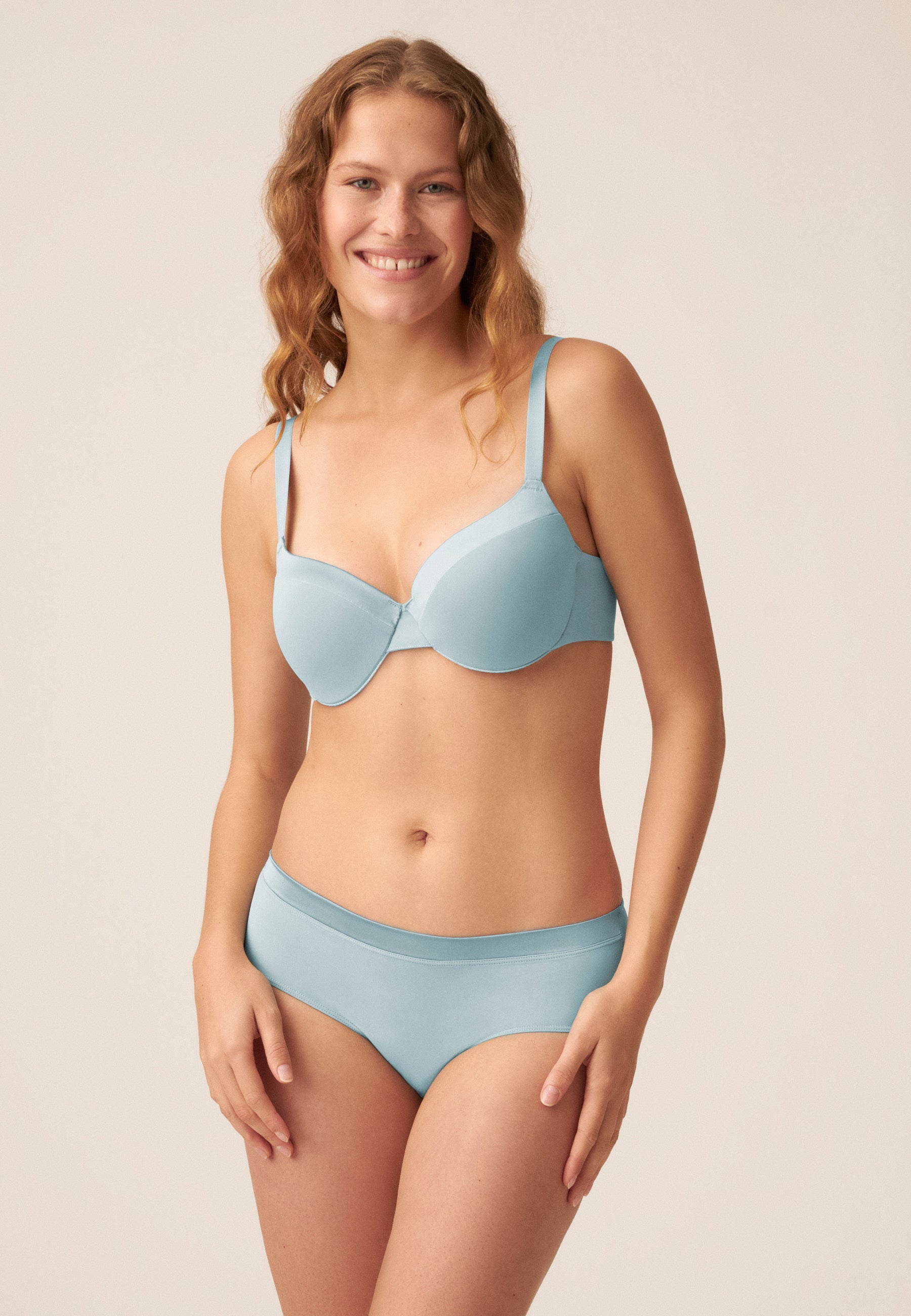 Underwired Bra with Shell - Matcha Sorbet