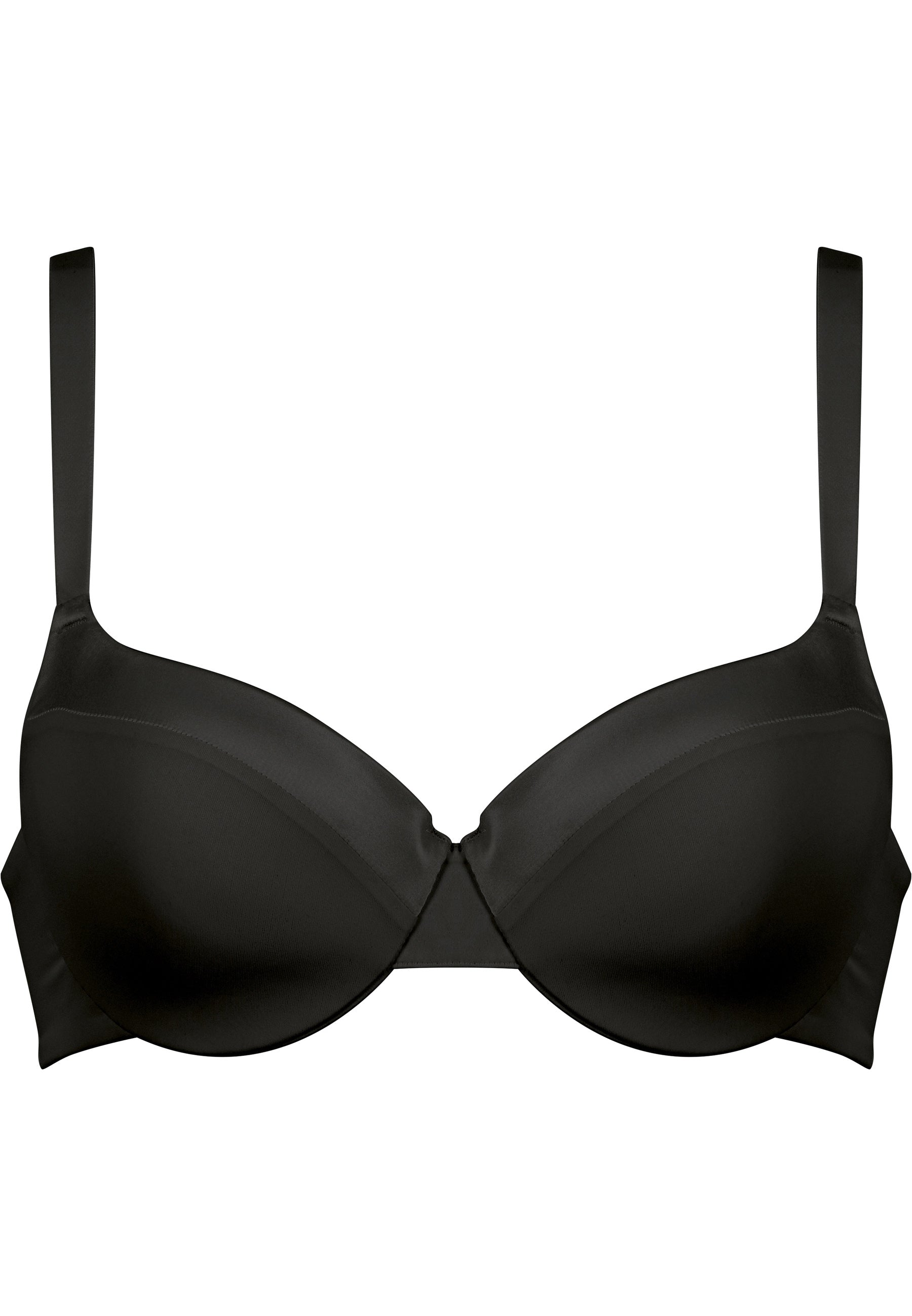 Underwired Bra with Shell - Black