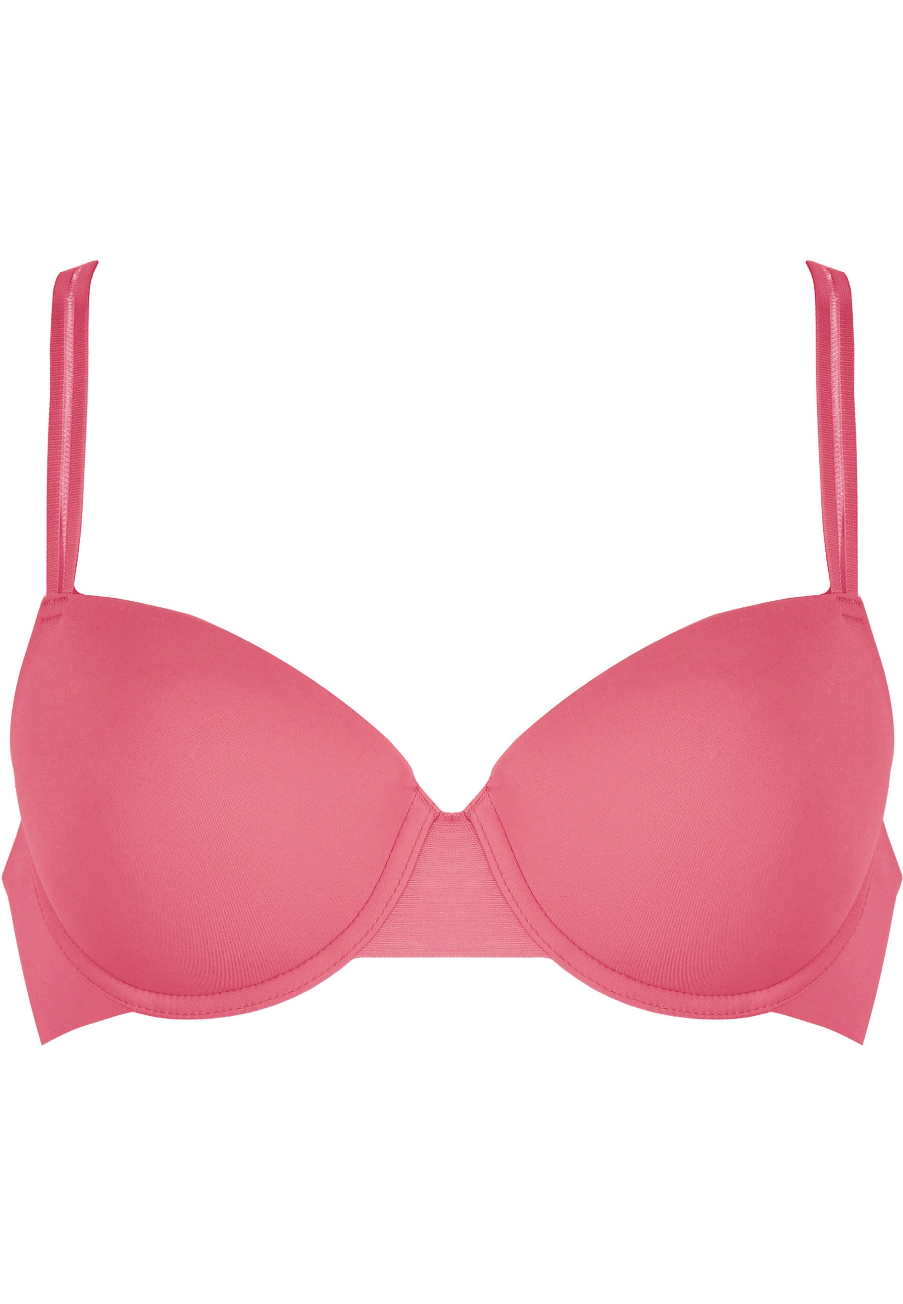 NZSALE  Naturana Padded Wirefree T-Shirt Bra with Wide Straps - Raspberry  Mousse